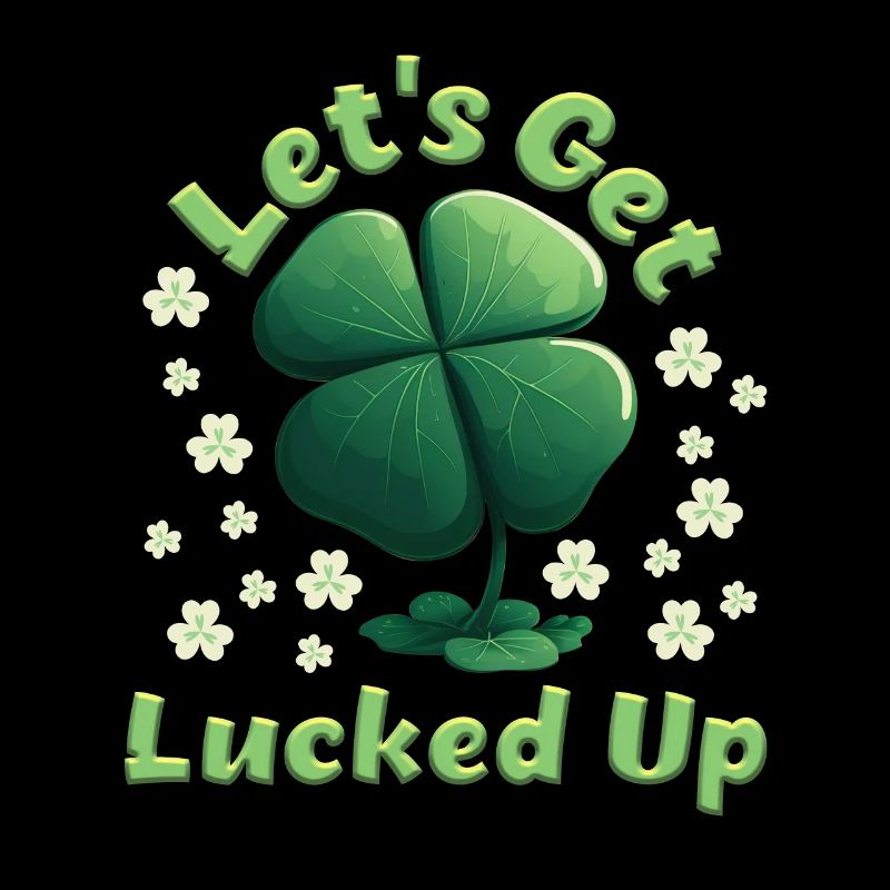 Ayons de la chance Clover Saint-Patrick