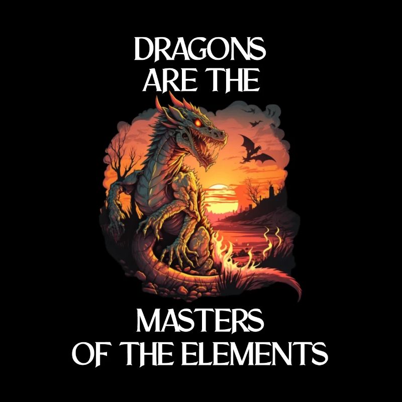 Mythical Creatures Dragon Gift Men Dragon for a