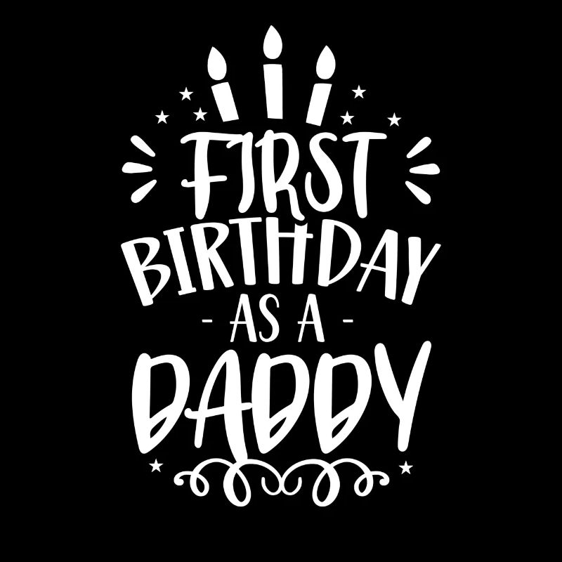 Erster Geburtstag Als Papi Vater Papa Party