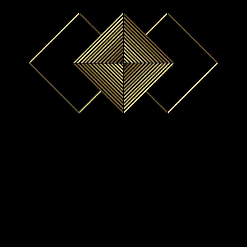 Square triangles - graphic - graphic design