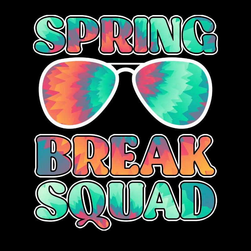 Spring Break Squad Sommerferien Spring Break