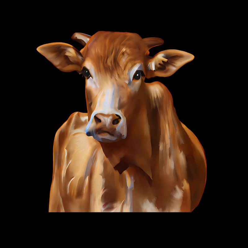Vache suisse brune
