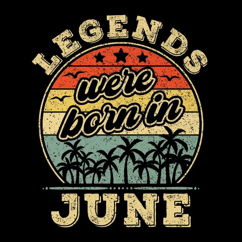 Juni Geburtstag Juni Geboren Legende Geschenk