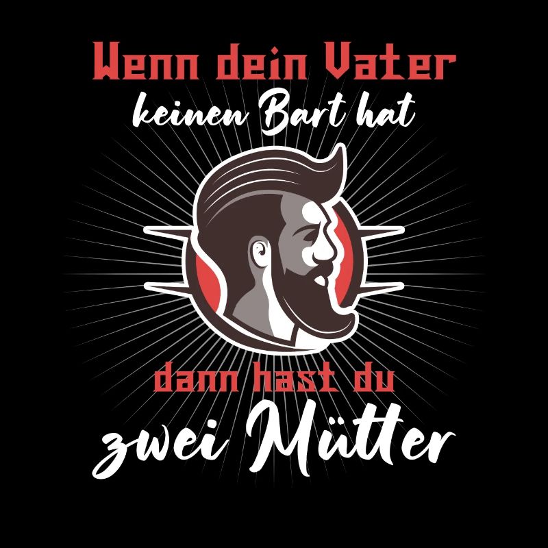 Bart Bartträger Vollbart Schnauzer Männer Geschenk