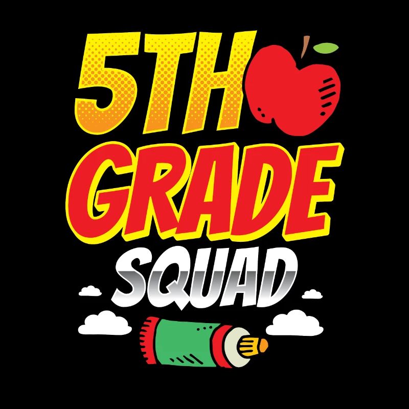 5 Class Team School Fifth Grader Fifth