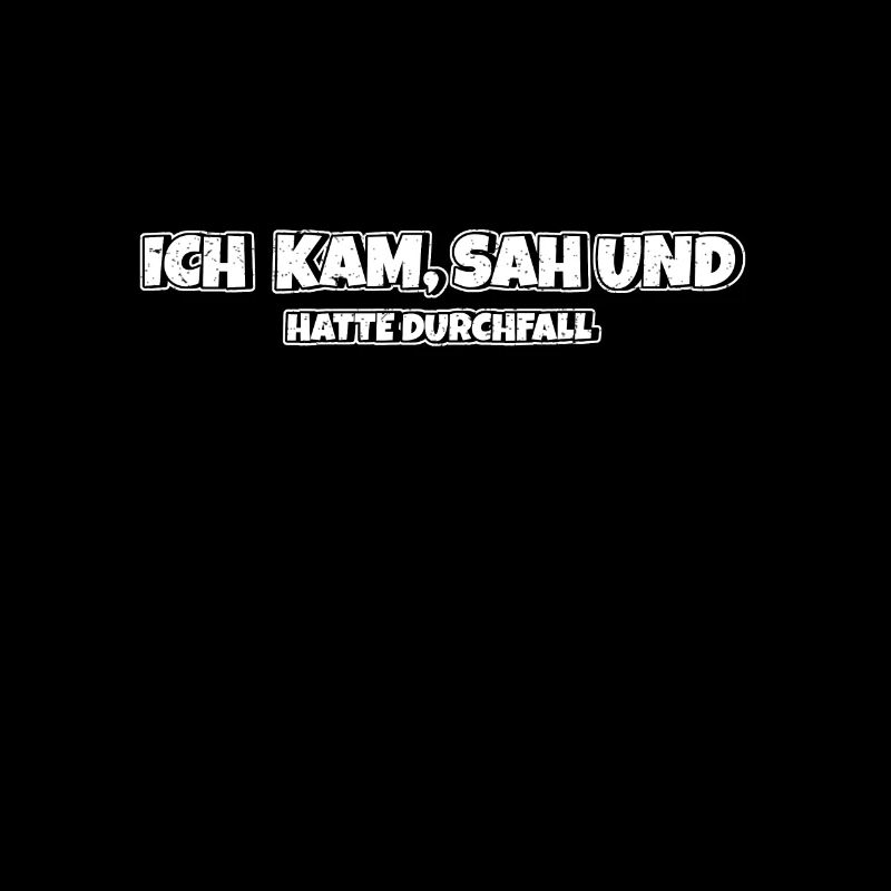 Ich kam sah und hatte Durchfall