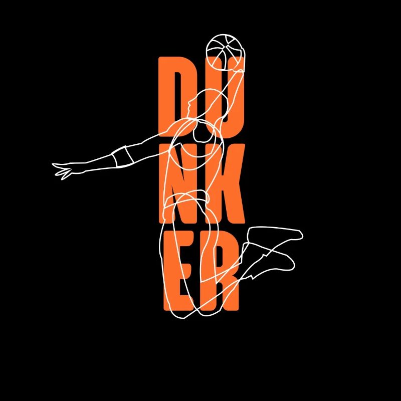 Dunker basketteur Funny Slam