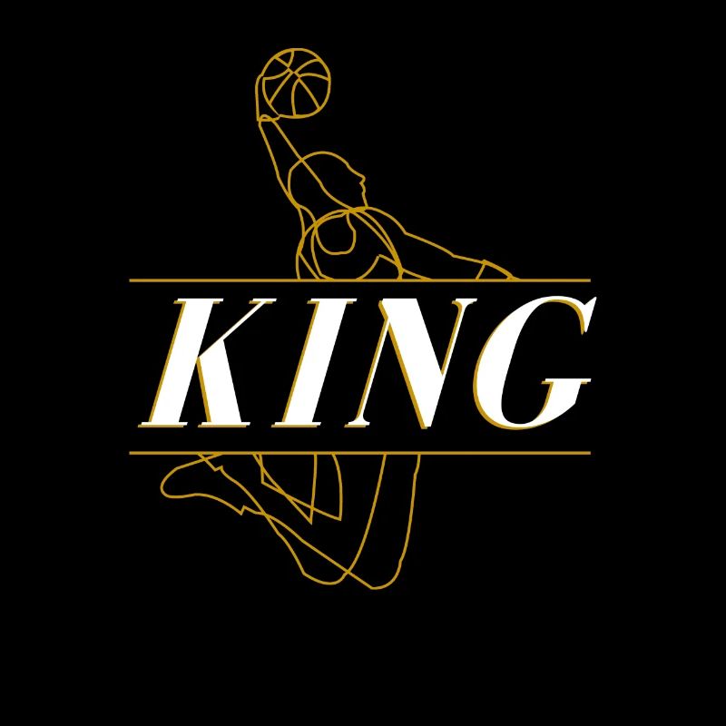 Drôle de basketteur King Slam