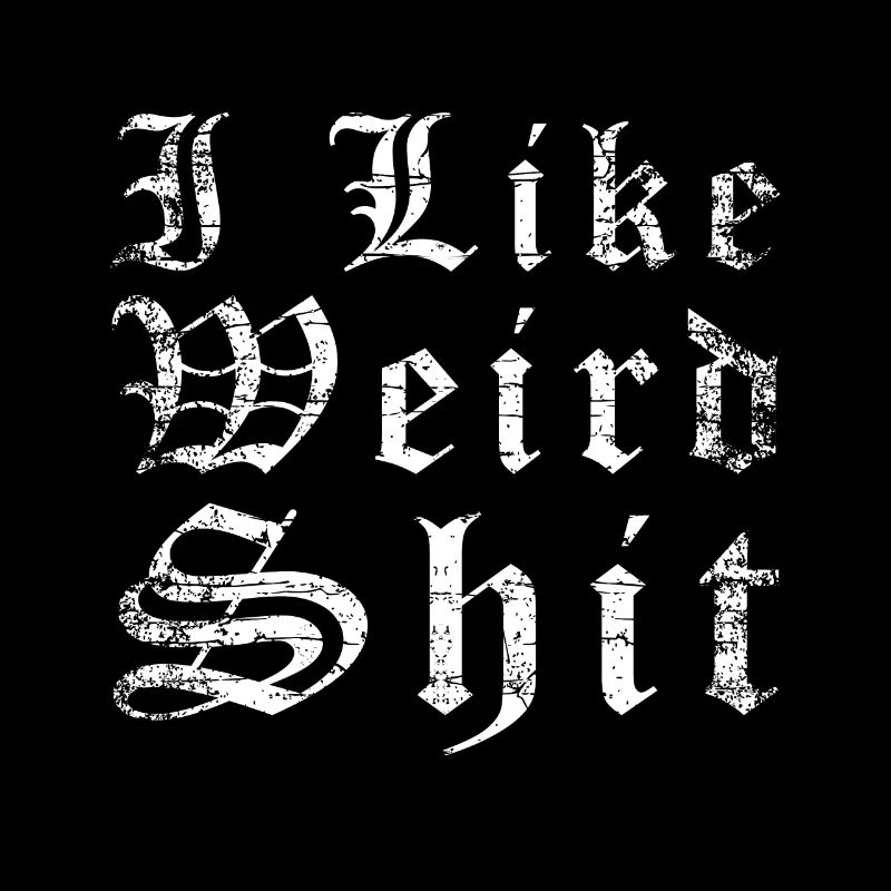 komisch cool, seltsam sein