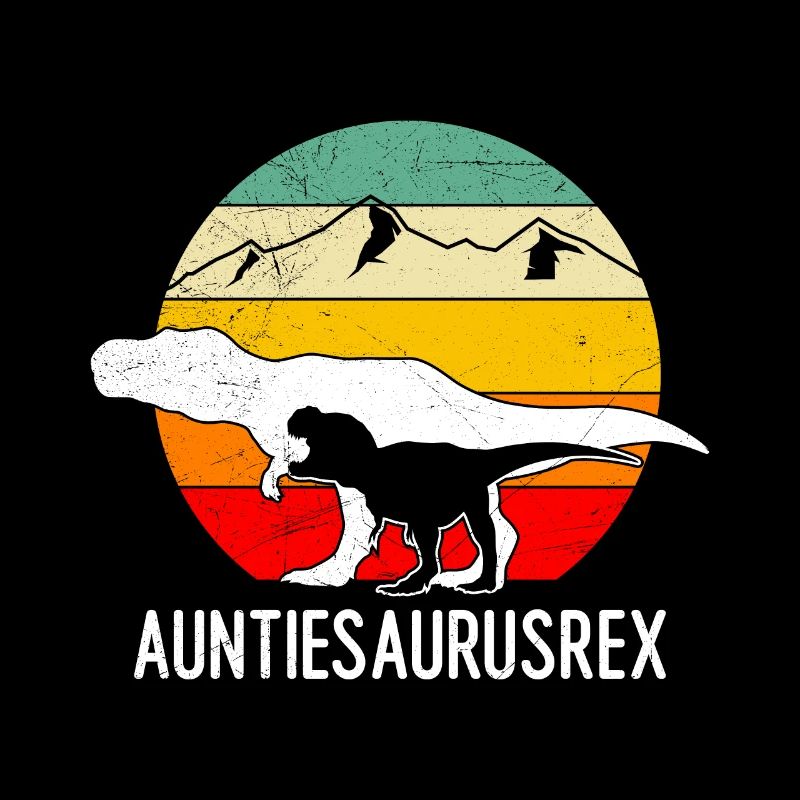 Auntiesaurus Tante Muttertag Dinosaurier Fan