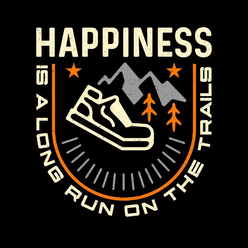 Trail Running Happiness Is A Long Run On Athletes