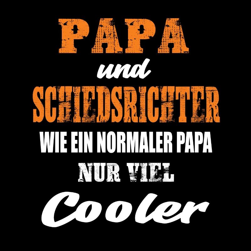 Papa und Schiedsrichter