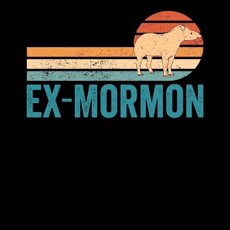 Ex Mormonen Tapir Pferd LDS Retro Exmo