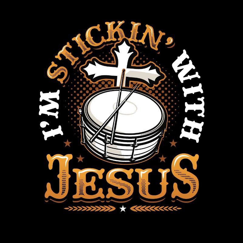 Je reste avec Jésus, batteur chrétien