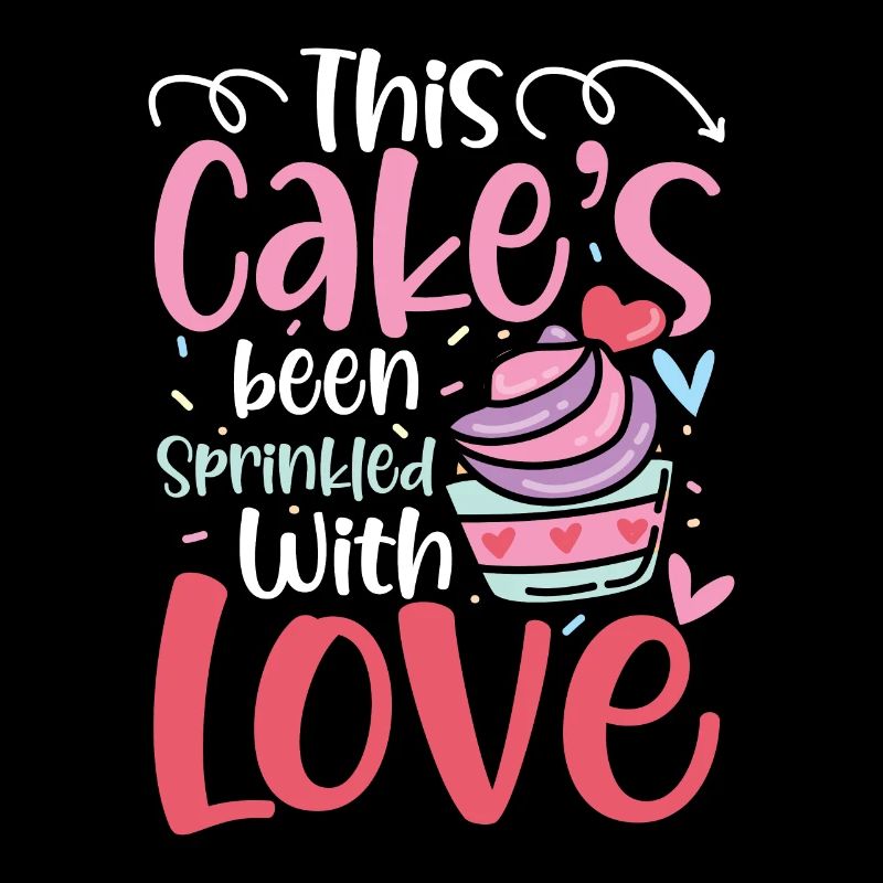 This Cake's Been Sprinkled With Love