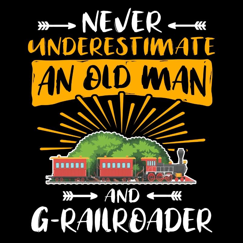 Gartenbahn Mann Garteneisenbahn Spur G