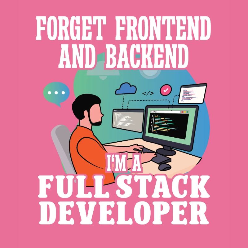 Softwareentwickler Full Stack Developer Coder Geek