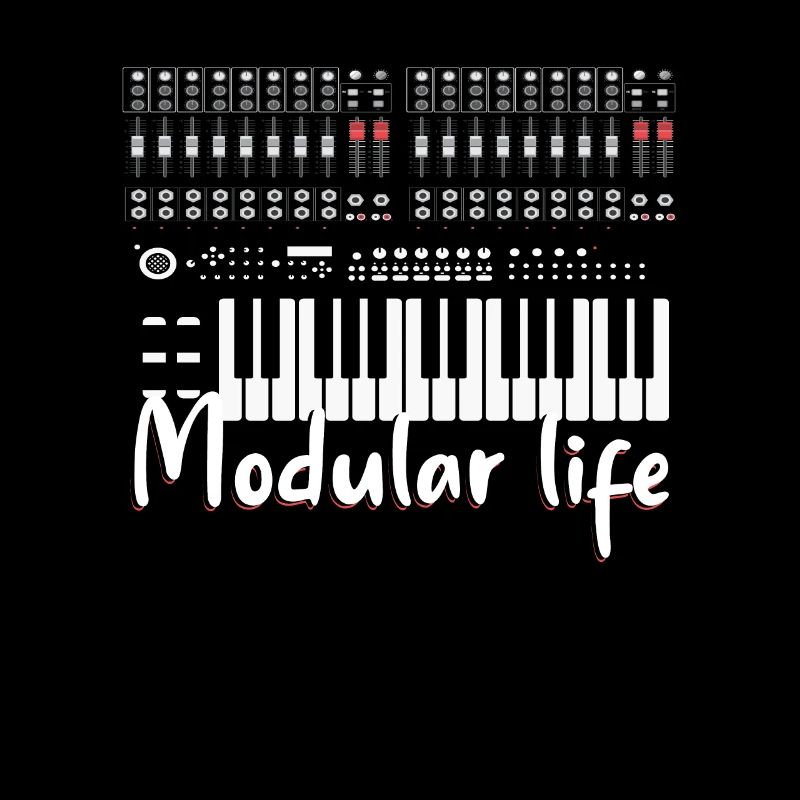 Synthétiseur musical électronique Modular Life