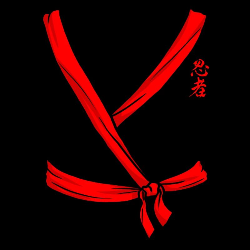 Ninja Kost�m Red Ninja Halloween Ninja Kost�m