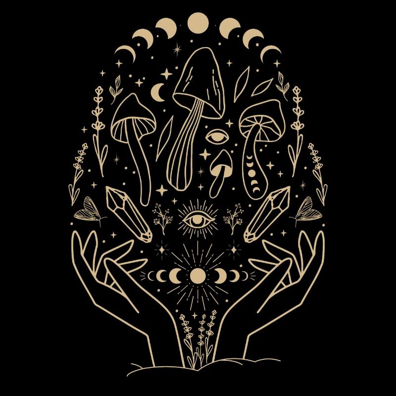 Boho Pilze Cottage Core Aesthetic Goblincore