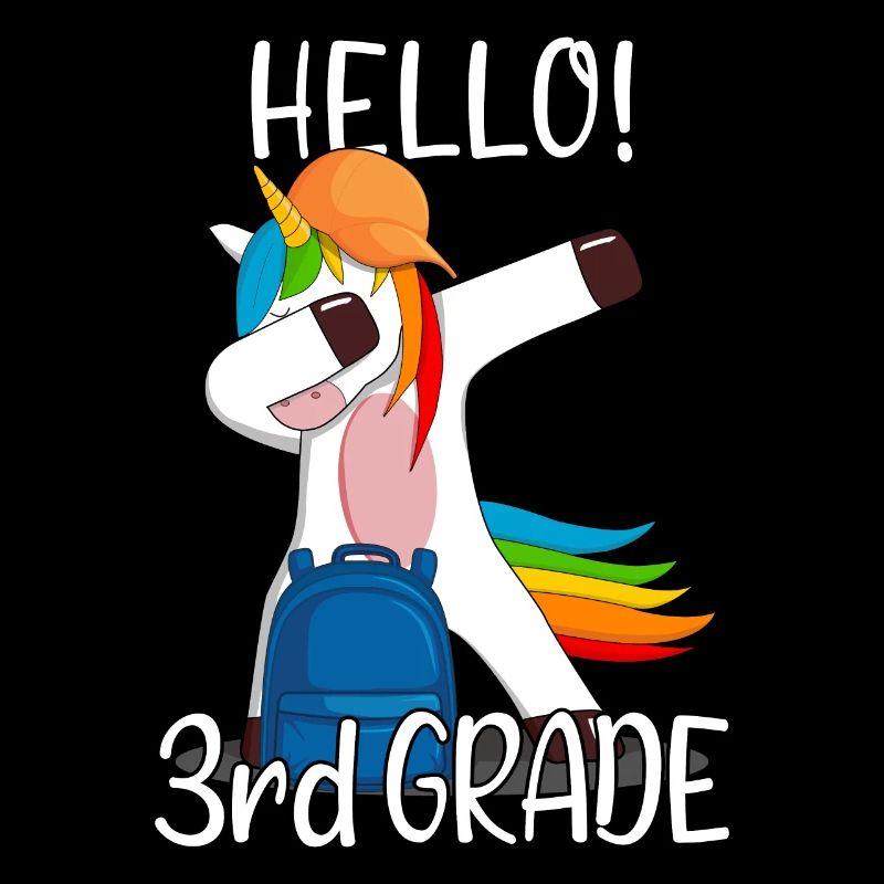 3rd grade third grader elementary school Einhorn