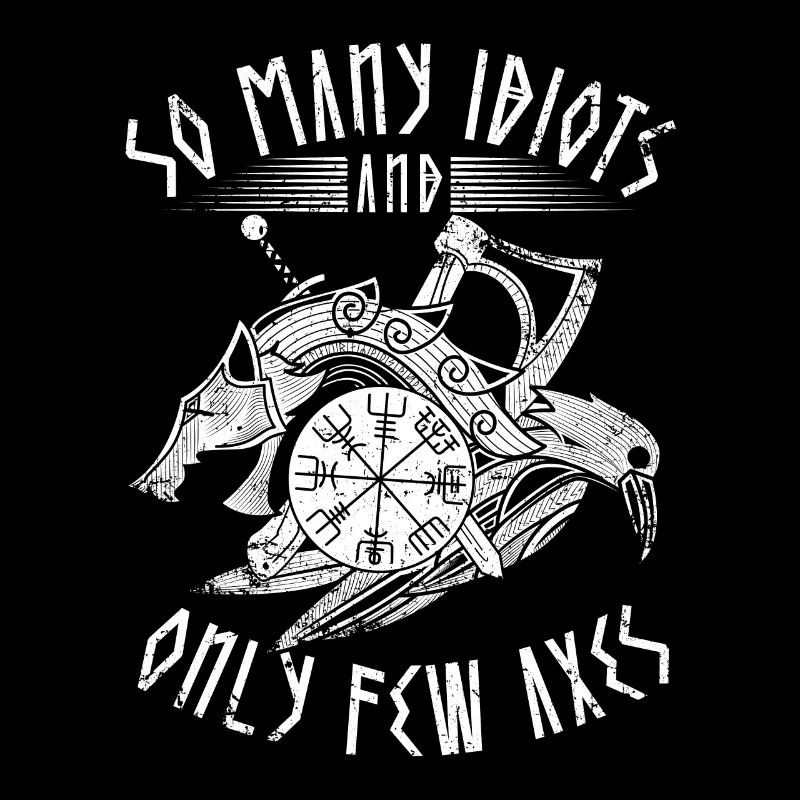 Viking côtier tant d’idiots et seulement quelques haches