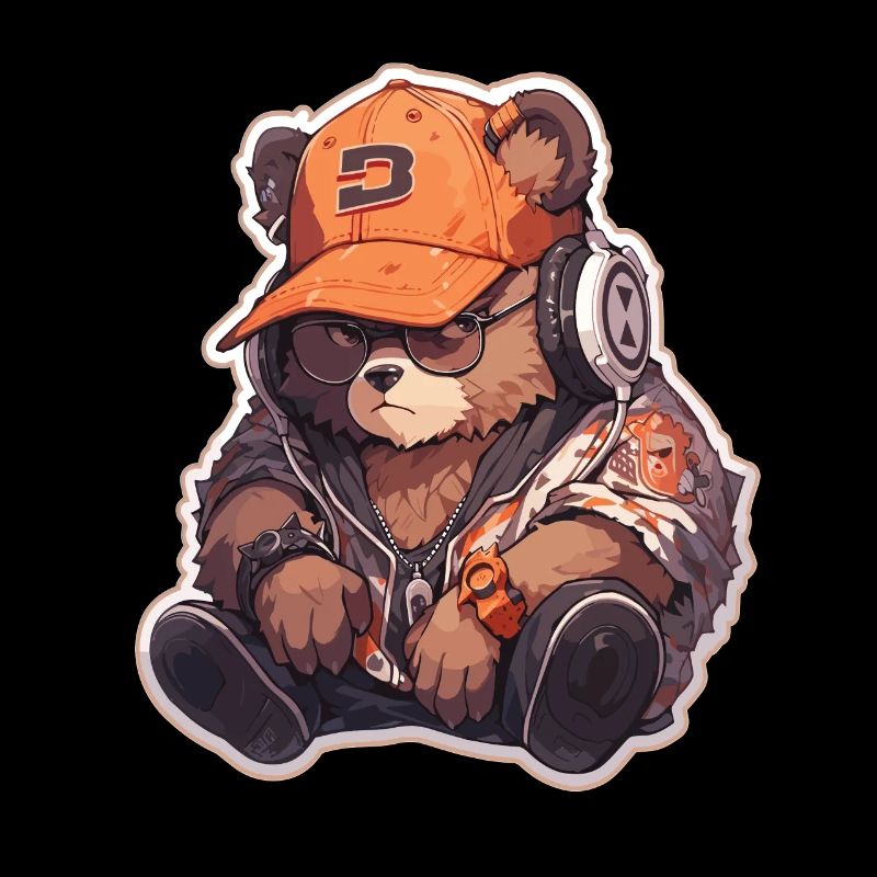 Bear Bears Hipster Bear Bears Brown Bear