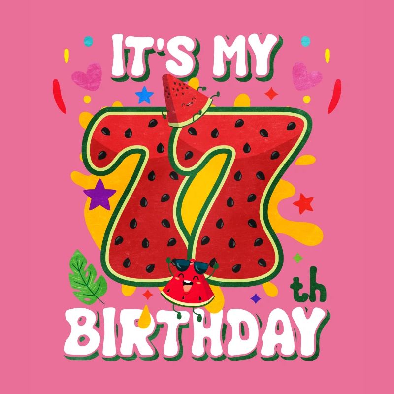 77e anniversaire Pastèque