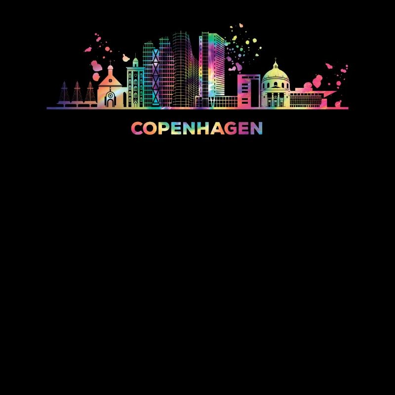 Ligne d’horizon de Copenhague Copenhague