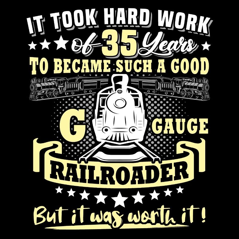 Gartenbahn 35. Geburtstag Garten Eisenbahn Spur G