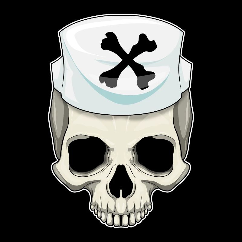 Totenkopf Krankenschwester