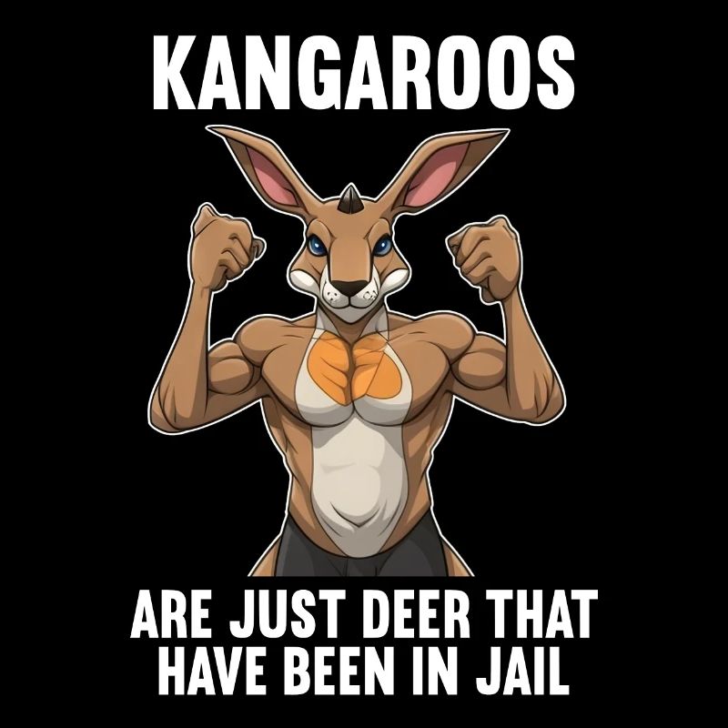 Kangaroo Kangaroos Kängurus lustiges Känguru