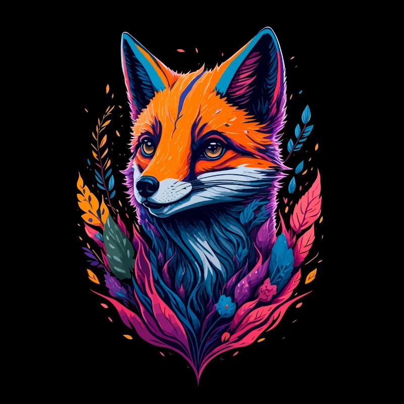 abstract fox