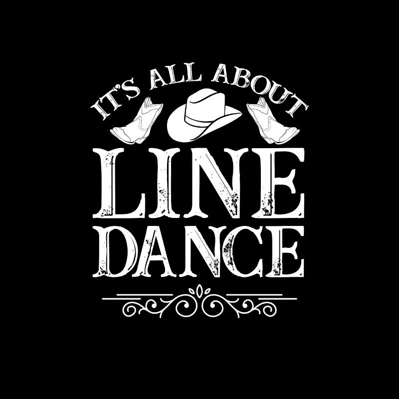 Linedance Country Line Dancer Linedancing Geschenk