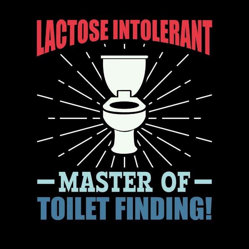 Lactose intolerant toilets - intolerance