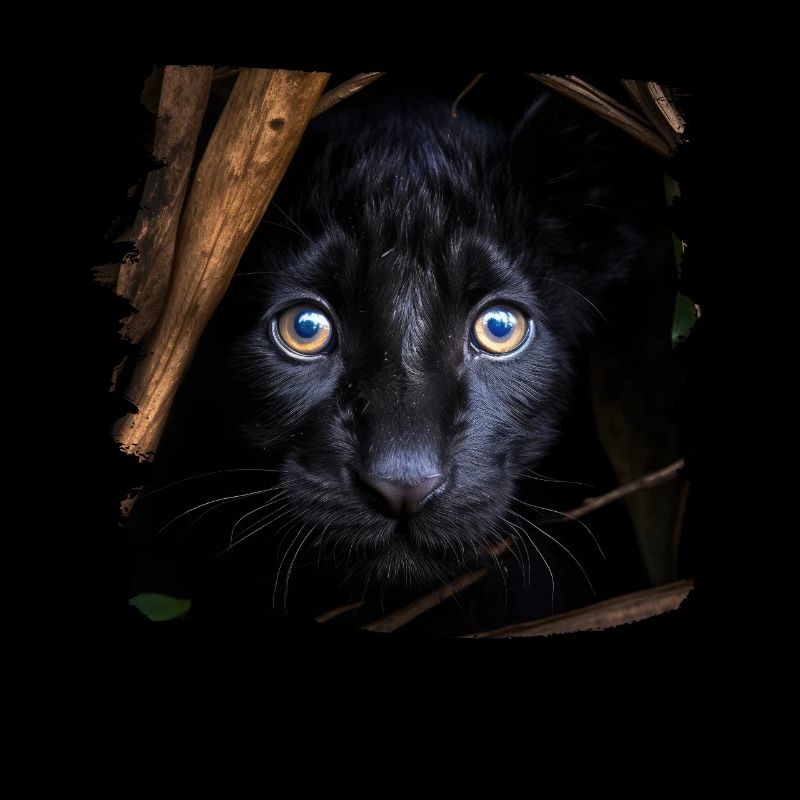 black panther realistic panther