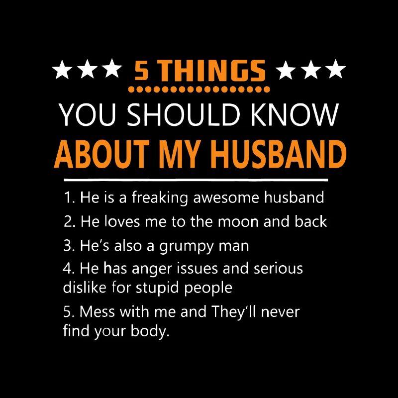 5 choses que vous devriez savoir sur mon mari Funny Cu