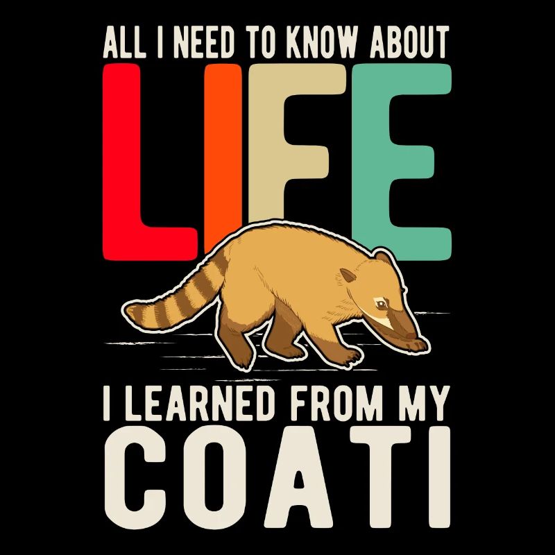 Nasenbär Geschenk Rüsselbär Coati