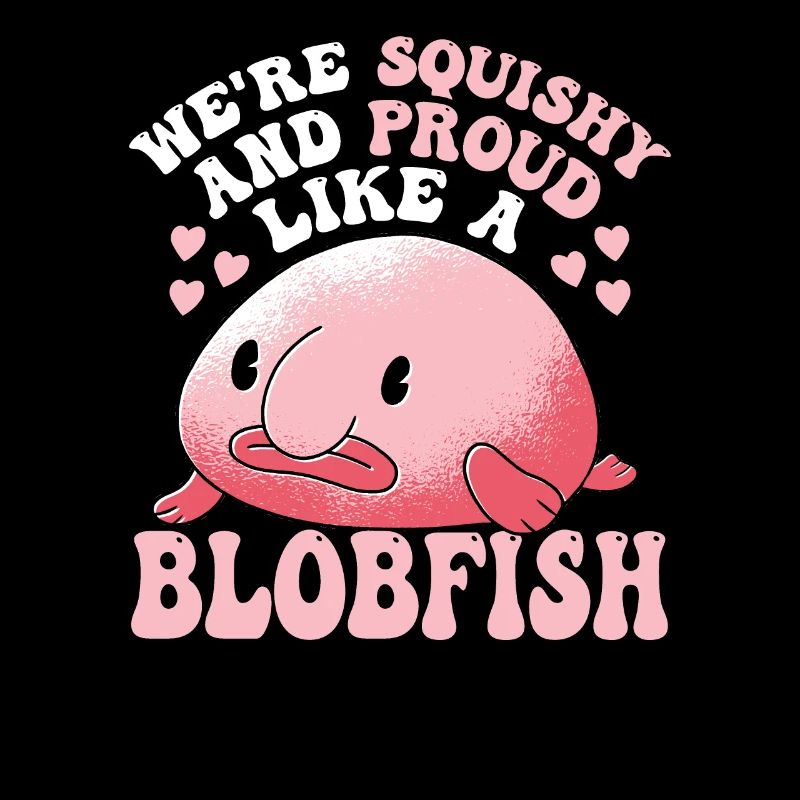 Fier comme un propriétaire de Blobfish L’amant de Blobfishe