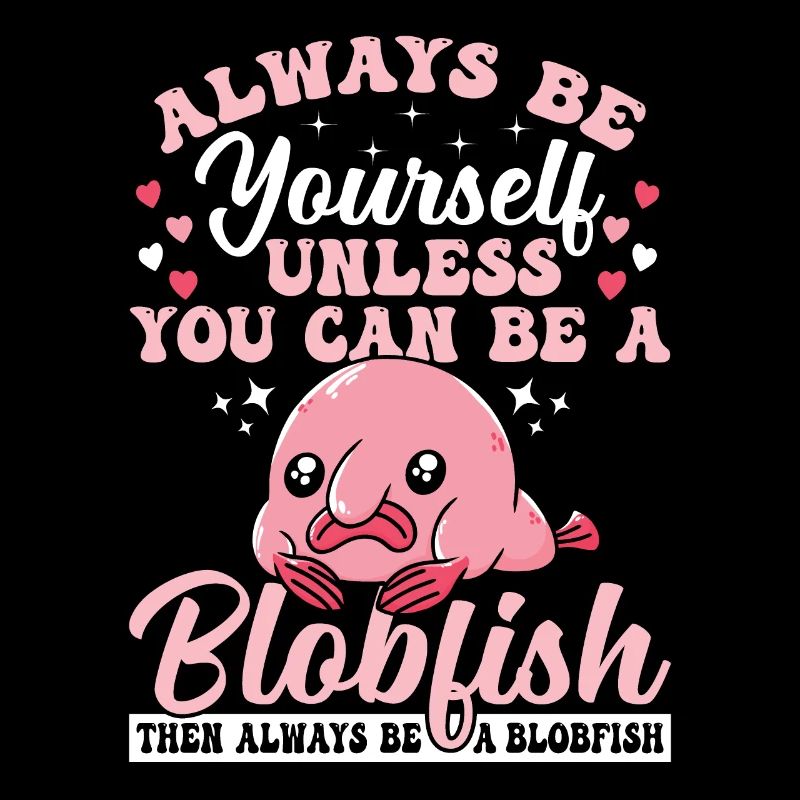 Soyez toujours vous-même, propriétaire de Blobfish,