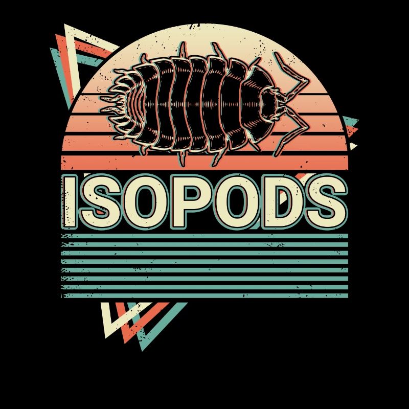 Isopodes Retro Vaporwave