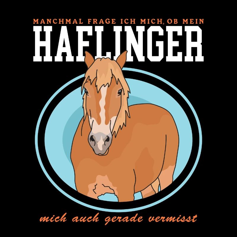 Haflinger Pferde Haffi Pferdebesitzer Geschenk