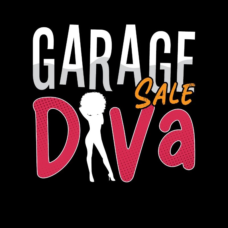 Vente de garage Diva Bargain Hunter Loves Flea Market