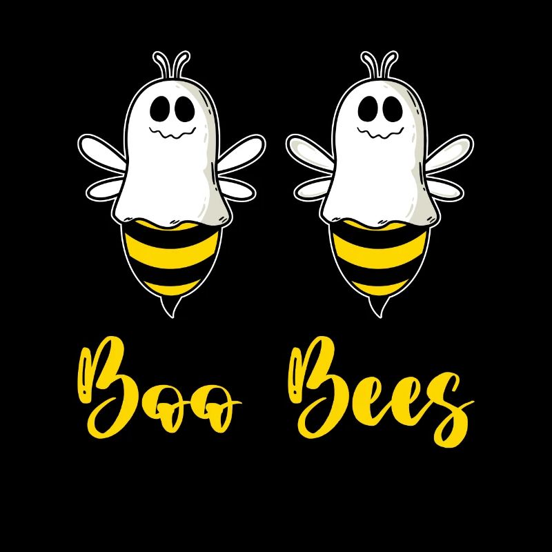 Boo Bees - Halloween bees dressed up as ghosts