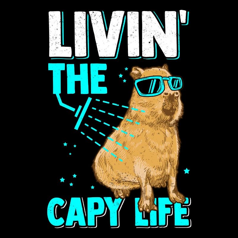 Capybara Shower Capybara Rodent