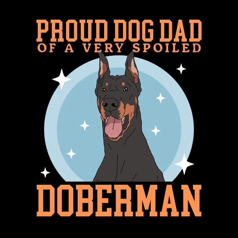 Dobermann Dad Hundepapa Hundebesitzer Geschenk