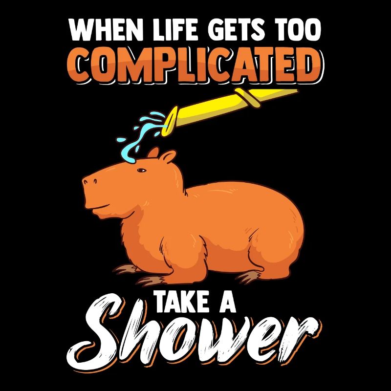 Capybara Douche Capybara Pet