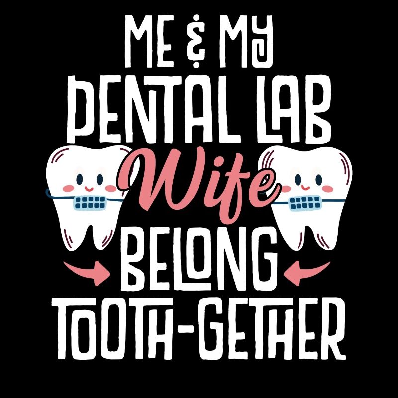 Funny husband from the dental lab