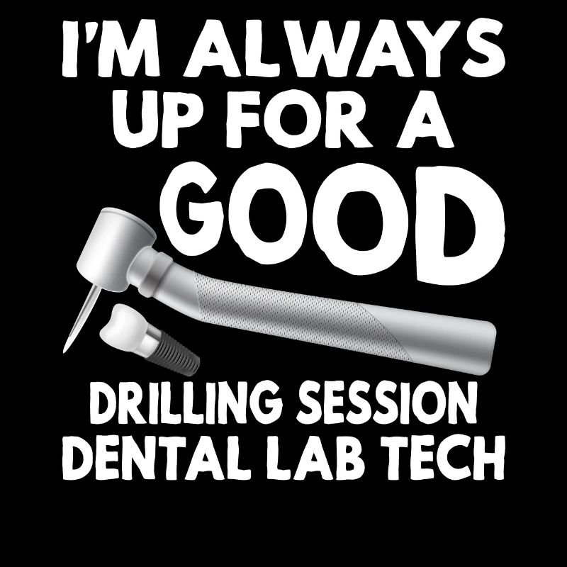Funny Drilling Session Dental Lab Technician