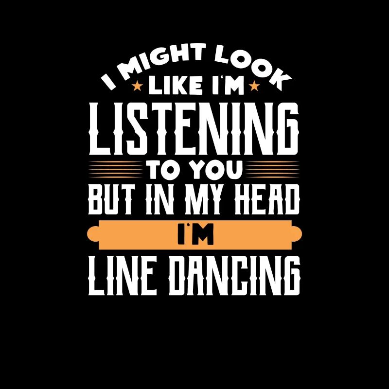 Linedance Country Line Dancer Linedancing Gift